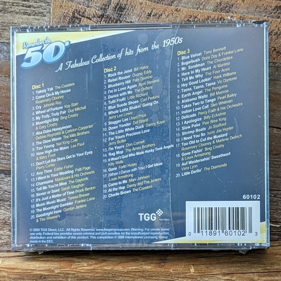 3/$10 2009 Sealed in Plastic Remembering The 50's - Picture 2 of 9